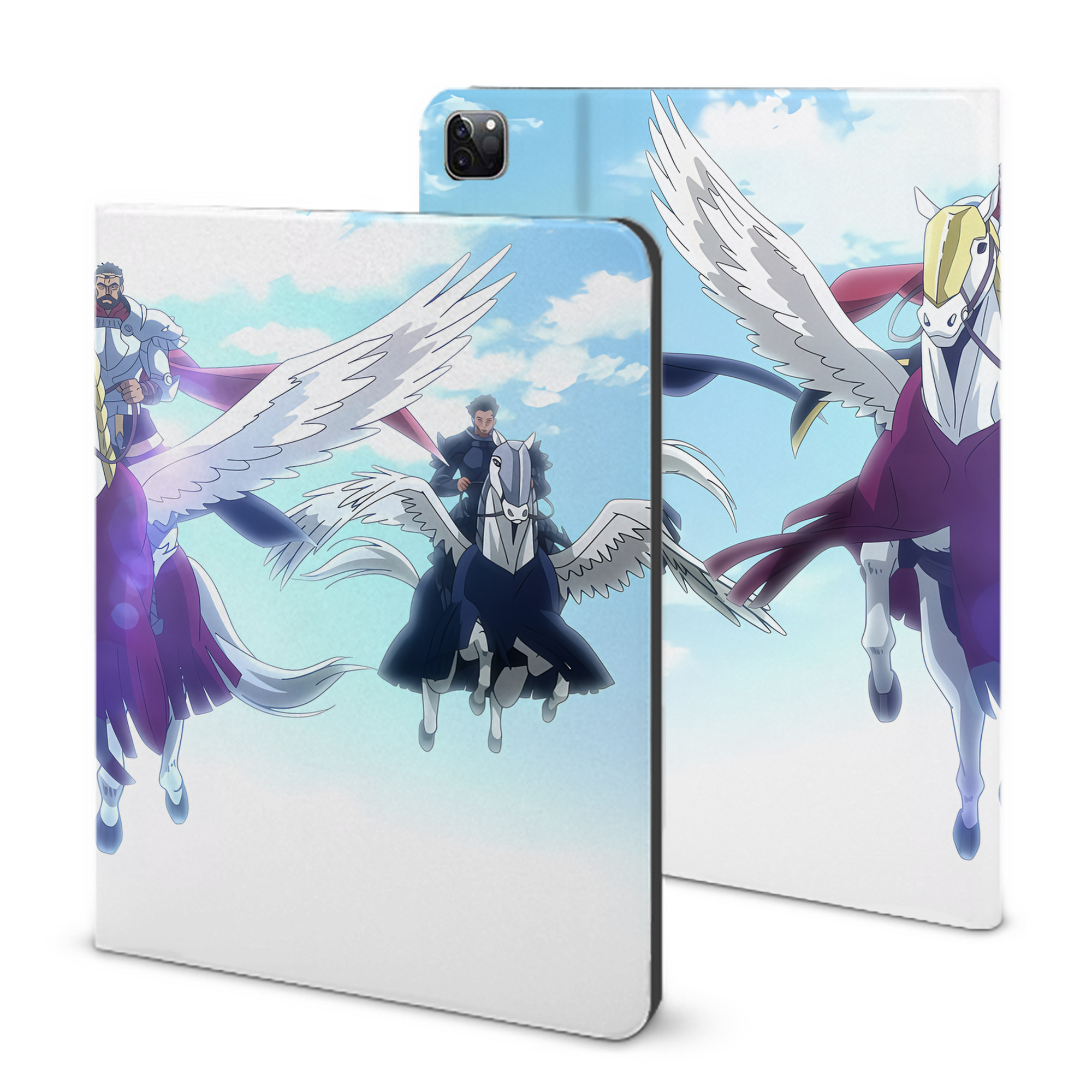 （画像用） 転スラ Regarding Reincarnated to Slime IPad ケース ブック型 PUレザー TPU 耐衝撃 軽量 薄型 ペン収納なし 全面保護 IPad 各モデル対応